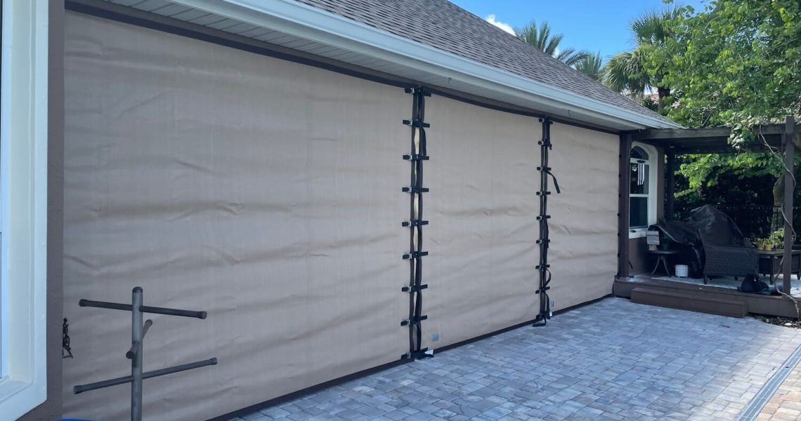 storm impact panels removable screens hurricane fabric removable